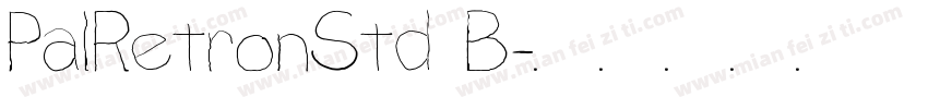 PalRetronStd B字体转换